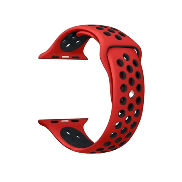 Replacement Band For Apple Watch Series 4 44mm Red/Black
