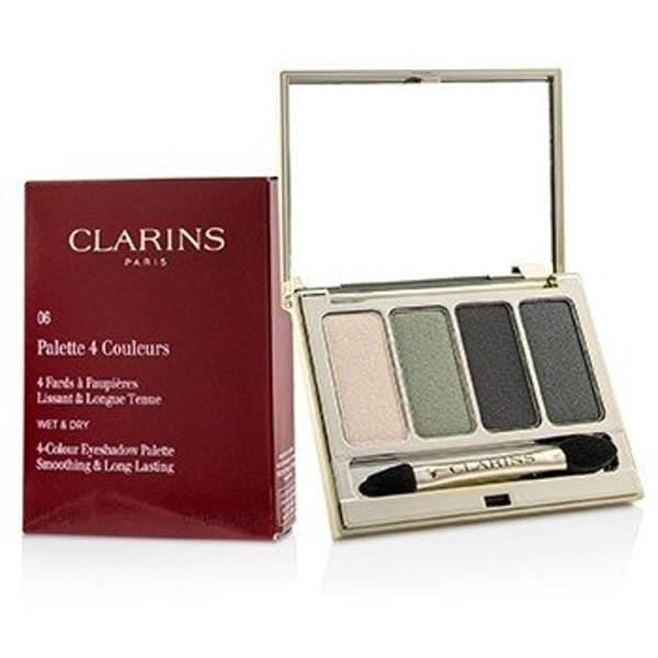 Clarins 4 Colour Eyeshadow Palette (smoothing & Long Lasting) - #06 Forest
