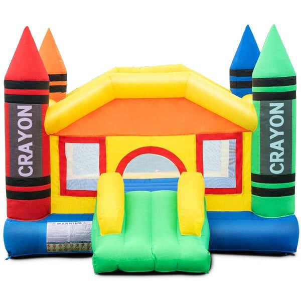 Buy Jump N Joy Crayon Bouncing Castle JNJ02 Online in UAE | Sharaf DG