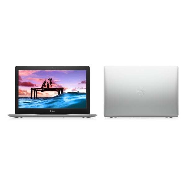 Dell Inspiron 3493 Laptop - Core i5 1GHz 8GB 256GB Shared Win10 14inch HD Silver English/Arabic Keyboard