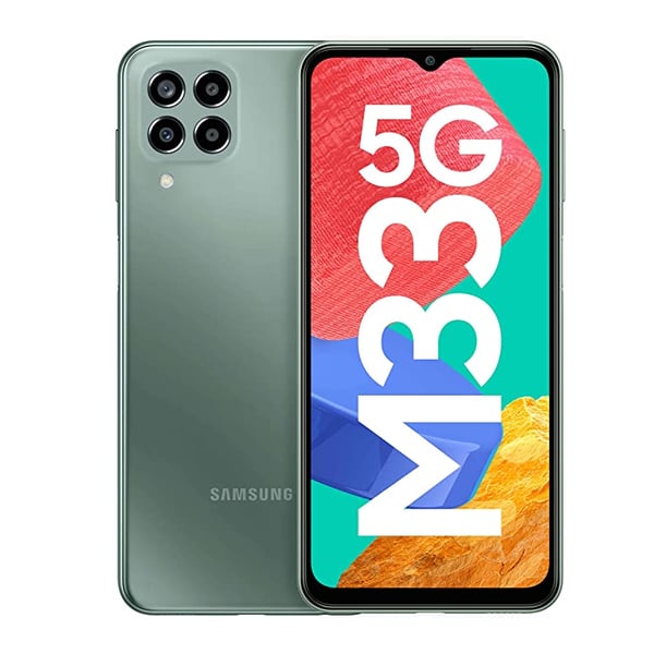 Samsung Galaxy M33 5G (Mystique Green, 6GB, 128GB Storage) Samsung Galaxy M33 5G (Mystique Green, 6GB, 128GB Storage)