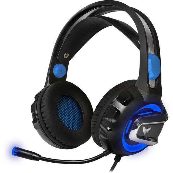 Crown CMGH 3001 Wired Over Ear Gaming Headset Blue Crown CMGH 3001 Wired Over Ear Gaming Headset Blue