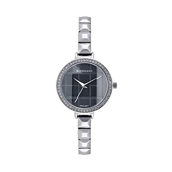 Giordano Women's Analog Black Dial Watch - GD-2102-22 Giordano Women's Analog Black Dial Watch - GD-2102-22