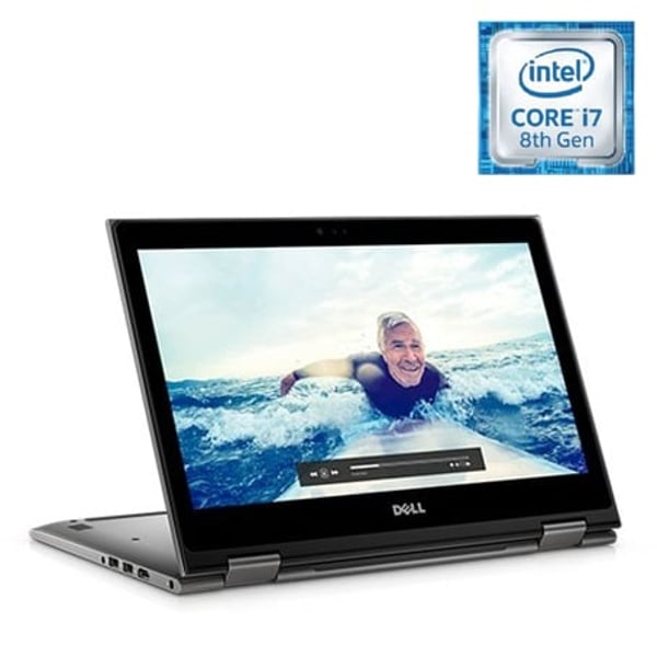 Dell Inspiron 13 5379 Convertible Touch Laptop - Core i7 1.8GHz 8GB 256GB Shared Win10 13.3inch FHD Silver