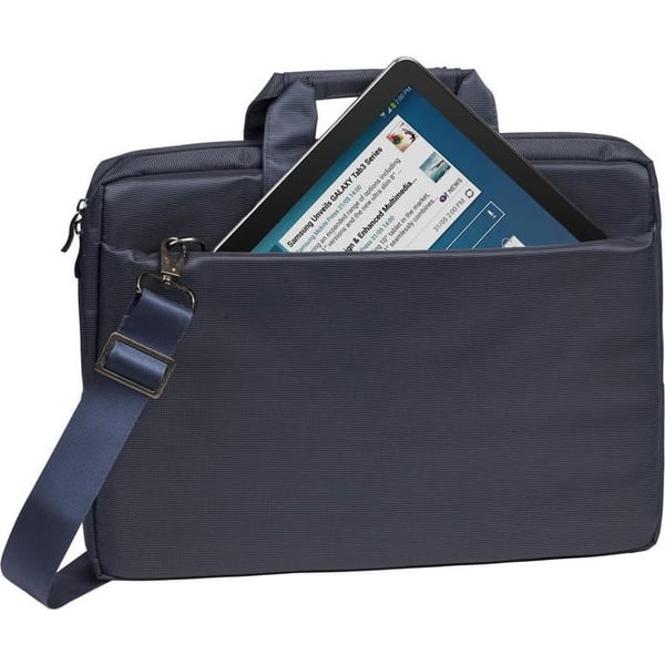 Buy Rivacase 8231 Laptop Bag Blue 15.6inch Online in UAE Sharaf DG