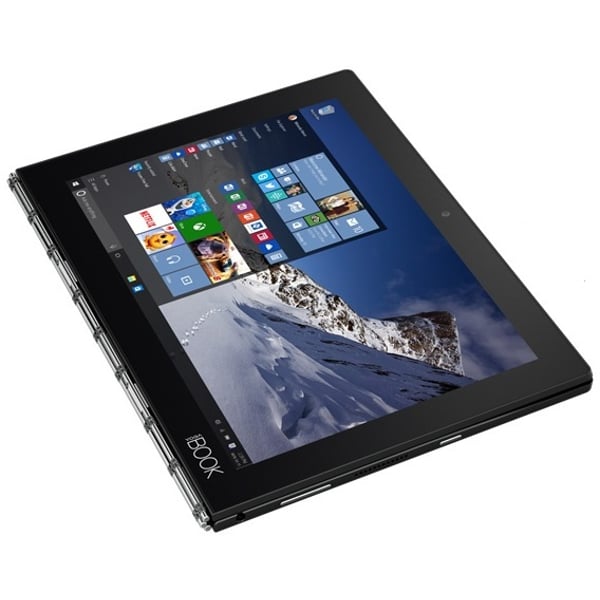 Buy Lenovo Yoga Book Yb1 X91 Tablet Windows Wifi 64gb 4gb 10 1inch Carbon Black Price Specifications Features Sharaf Dg