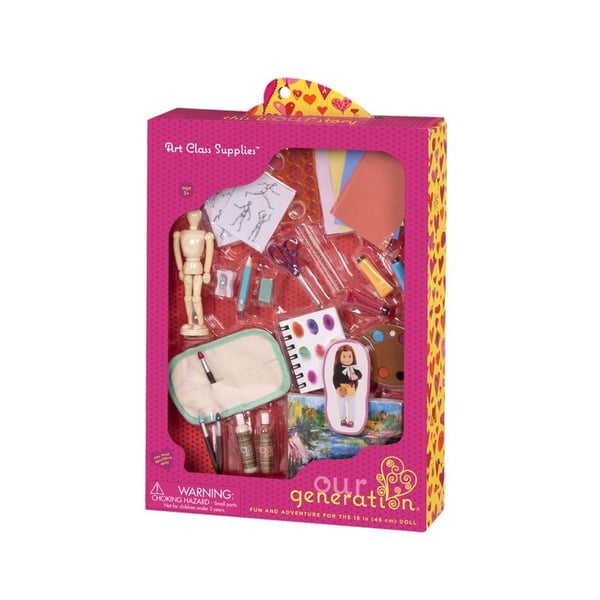 Our Generation Art Class Supplies Set Toy Online Shopping on Our