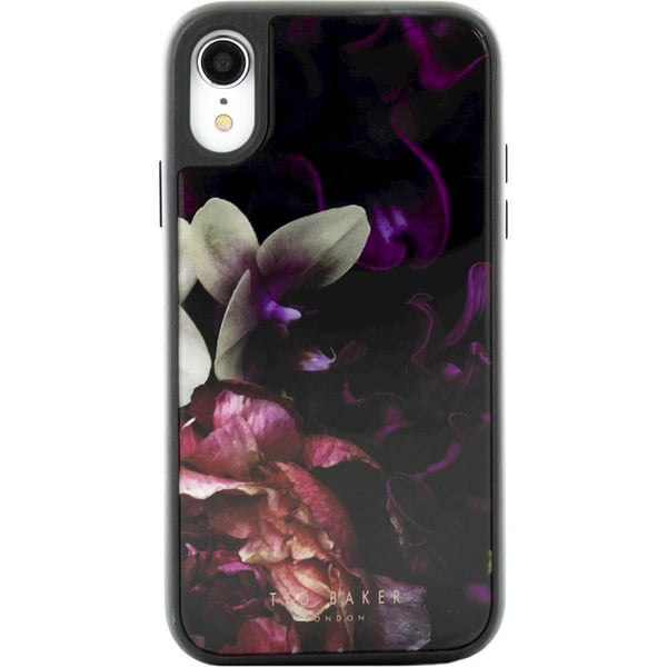 Ted Baker Glass Inlay Case iPhone XR Splendour Black