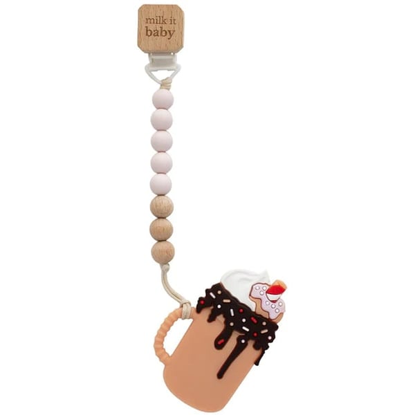 Milk It Baby, MI-TCM002 'Chocolate Monster Milkshake' Teether Milk It Baby, MI-TCM002 'Chocolate Monster Milkshake' Teether