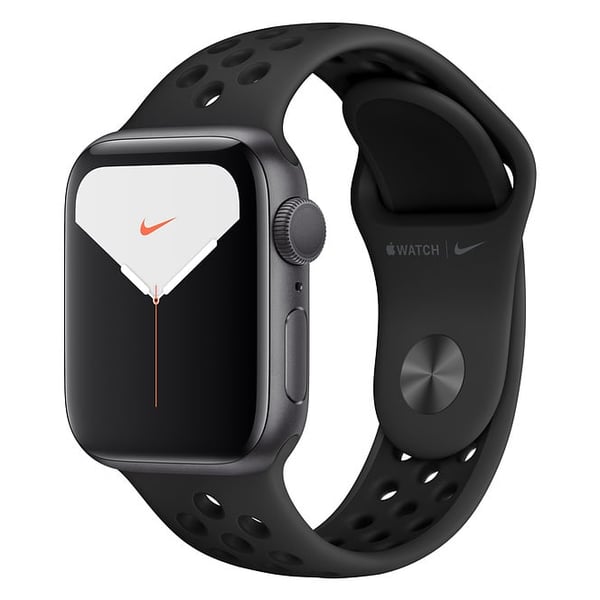 Apple Watch Series 5 GPS 40mm Space Grey Aluminium Case with Anthracite/Black Nike Sport Band Apple Watch Series 5 GPS 40mm Space Grey Aluminium Case with Anthracite/Black Nike Sport Band