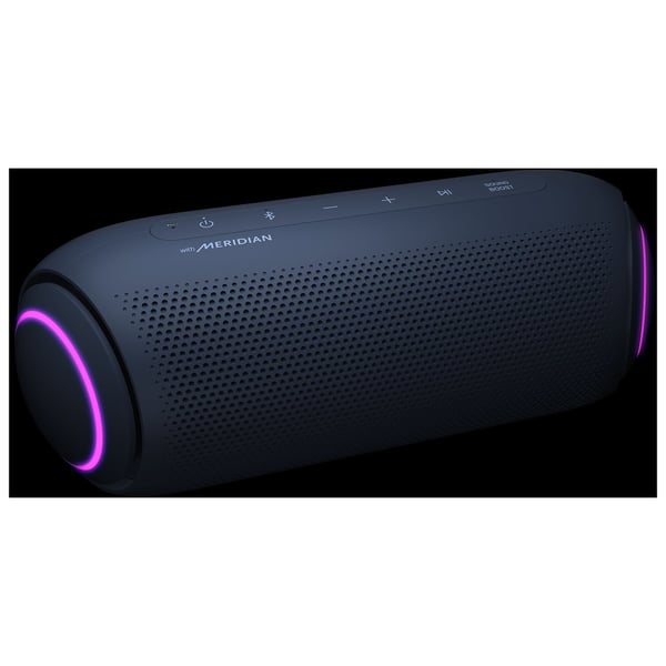 LG Speakers Portable Bluetooth Speaker Wireless with Up to 24 Hours All Day Battery Life, IPX5 Water-Resistant Party Bluetooth Speaker, Black XBOOM Go PL7