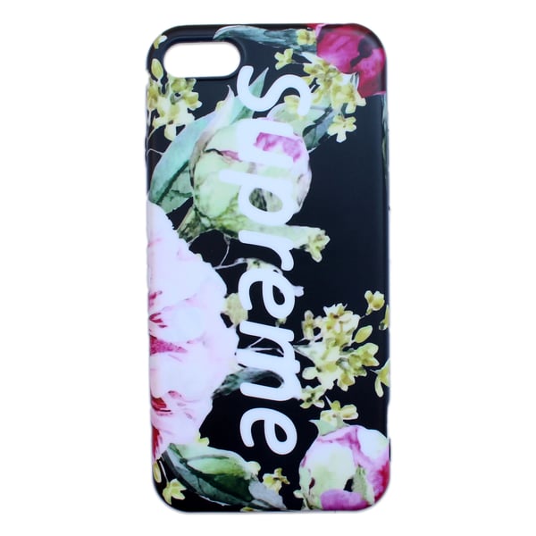 Theodor Soft Pink Flowers Case Cover for iPhone SE Theodor Soft Pink Flowers Case Cover for iPhone SE