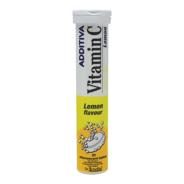 Additiva Vitamin C 1000 mg Effervescent Tablets 20's