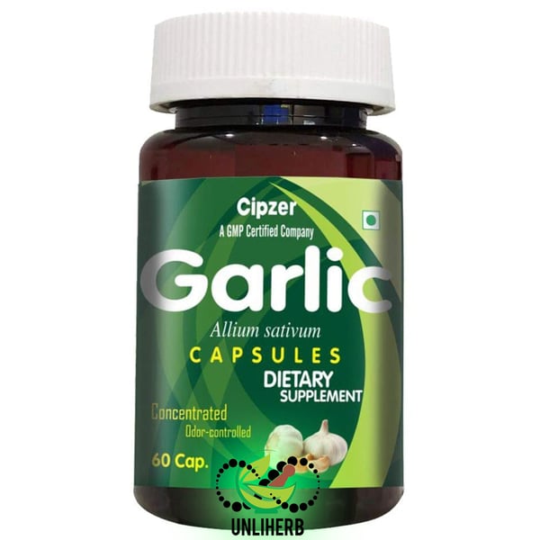 Buy Cipzer Garlic Oil Softgel Capsule 1000 Mg 60 Capsules Online in