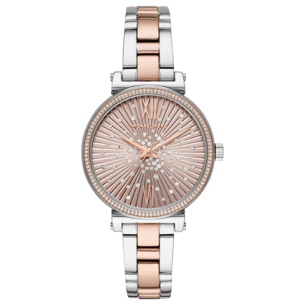 Michael kors sofie two tone watch best sale