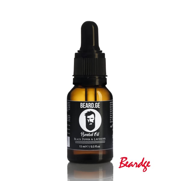 Beard Ge 4860114160221 Beard Oil With Black Pepper/Lavender Scent 15ml