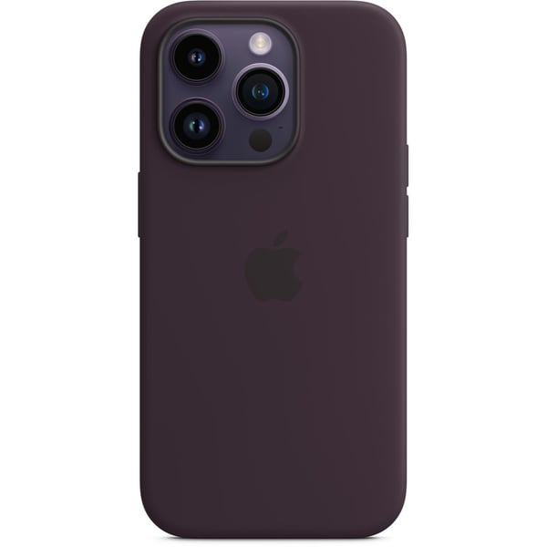 Apple iPhone 14 Pro Silicone Case Elderberry with MagSafe Apple iPhone 14 Pro Silicone Case Elderberry with MagSafe