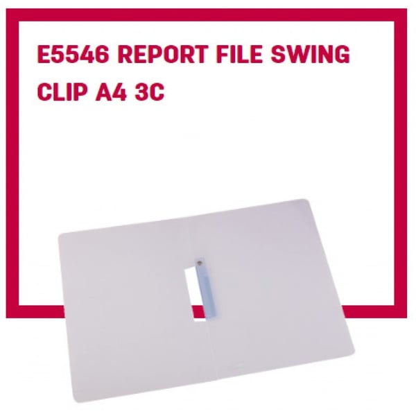 Deli Report File Swing Clip A4 3c