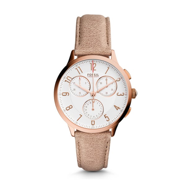 Fossil CH3016 Abilene Chronograph Light Brown Leather Watch