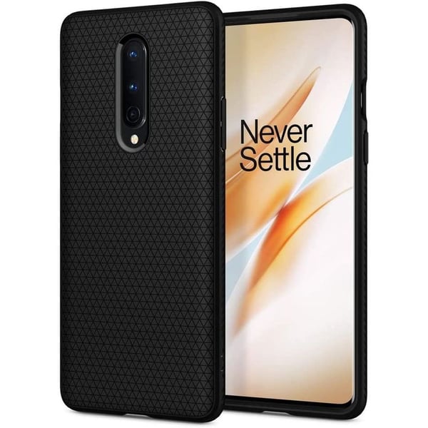 Spigen Liquid Air Case Matte Black OnePlus 8