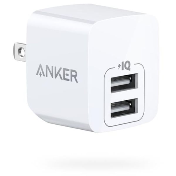 Anker Powerport Mini Dual Port USB Charger White