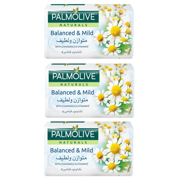 Palmolive Soap Balanced & Mild 90g x 3pcs