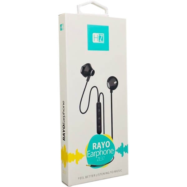 Heatz ZE37 Wired In Ear Headset Black Heatz ZE37 Wired In Ear Headset Black
