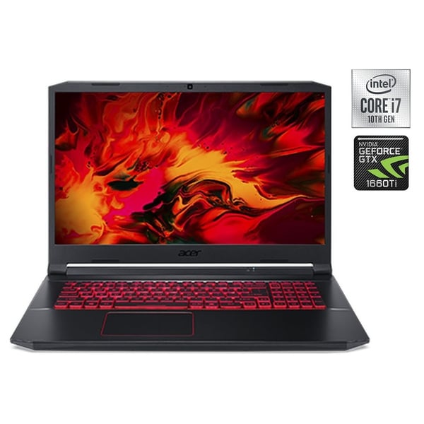Buy Acer Nitro 5 An517 52 7769 Gaming Laptop Core I7 2 6ghz 24gb 1tb 6gb Win10 17 3inch Fhd Obsidian Black English Arabic Keyboard Price Specifications Features Sharaf Dg