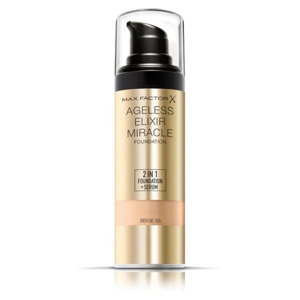 Max Factor Ageless Elixir Miracle Foundation 55 Beige