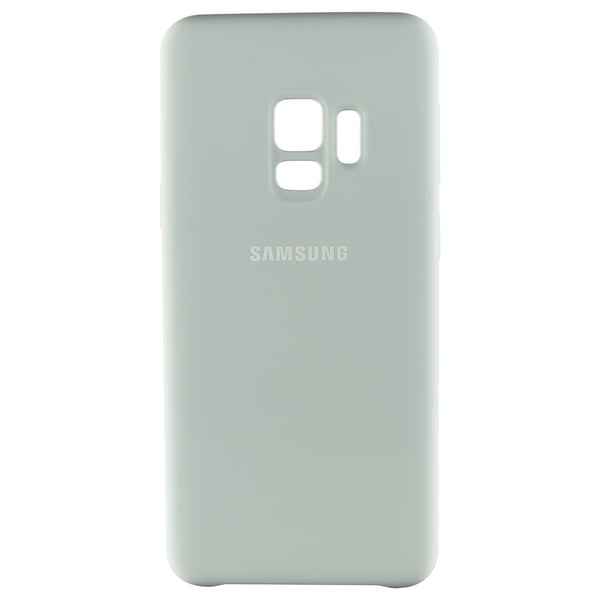 Samsung Silicon Back Cover Blue For Galaxy S9 - EF-PG960TLEGWW