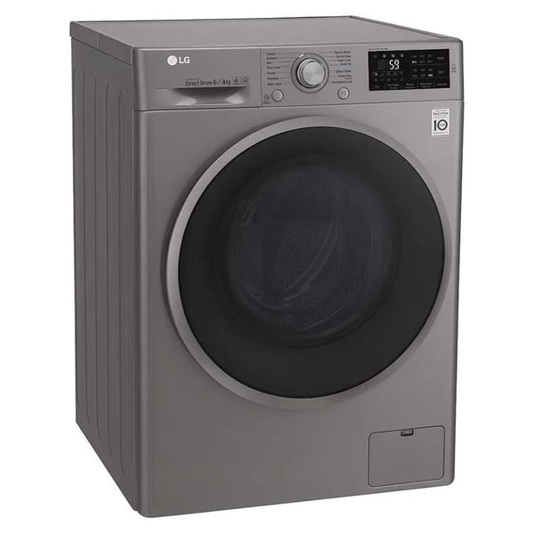 LG Front Load Washer Dryer 6Kg Washer & 4Kg Dryer 6motion DD Inverter Direct Drive Smart Diagnosis F2J6NMP8S LG Front Load Washer Dryer 6Kg Washer & 4Kg Dryer 6motion DD Inverter Direct Drive Smart Diagnosis F2J6NMP8S