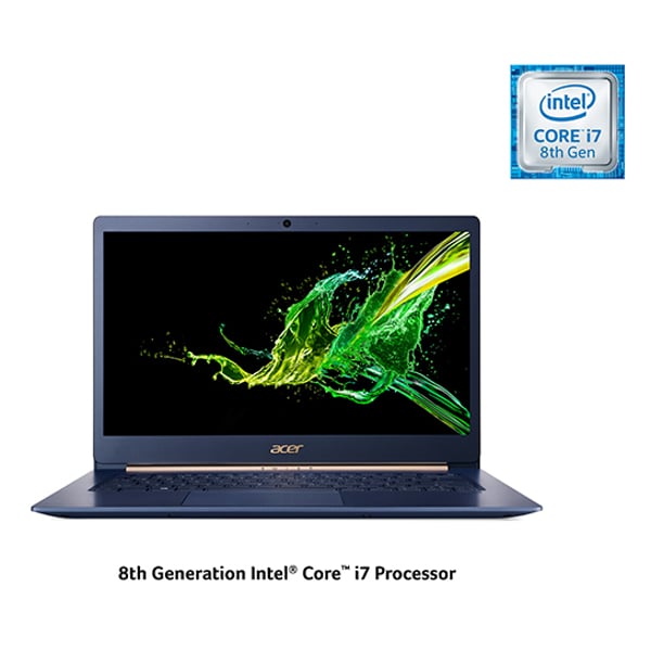 Acer Swift 5 SF514-53T-700U Laptop - Core i7 1.8GHz 16GB 512GB Shared Win10 14inch FHD Blue