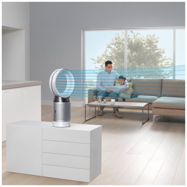 Dyson Pure Cool Purifying Fan, White/Silver DP04 Dyson Pure Cool Purifying Fan, White/Silver DP04