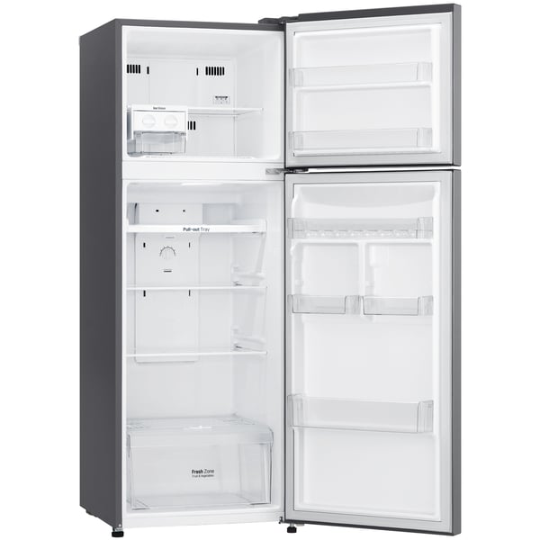 LG Top Mount Refrigerator 333 Litres GNB402SQCB, Multi Air Flow, Pull-out Tray, Big Size Veggie Box LG Top Mount Refrigerator 333 Litres GNB402SQCB, Multi Air Flow, Pull-out Tray, Big Size Veggie Box