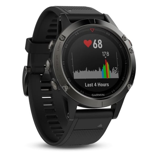 Garmin Fenix 5 Multisport Training Watch 47mm Black Garmin Fenix 5 Multisport Training Watch 47mm Black