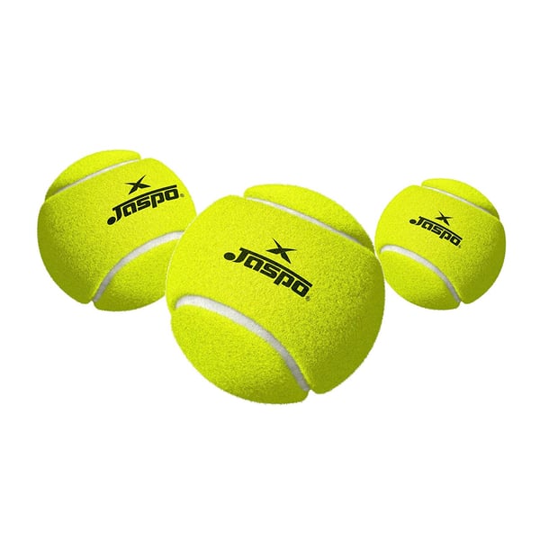 Jaspo - Tennis Ball Pack Of 3|pressure Training Poly Soft Ball| Pressureless Training Exercise Tennis Balls