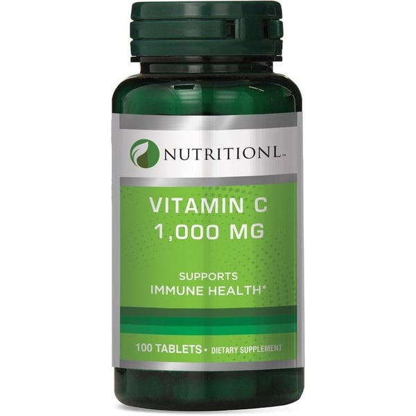 Nutritionl Vitamin C 1000 Mg 100 Tablets Nutritionl Vitamin C 1000 Mg 100 Tablets