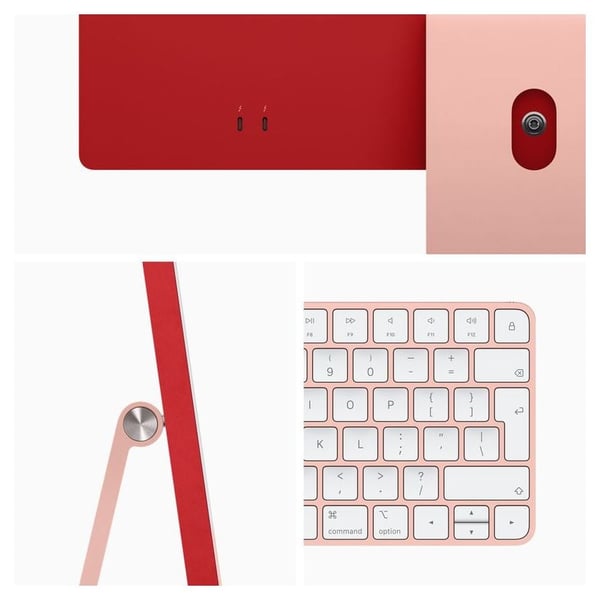 iMac 24-inch (2021) - M1 chip 8GB 256GB 7 Core GPU 24inch Pink English Keyboard iMac 24-inch (2021) - M1 chip 8GB 256GB 7 Core GPU 24inch Pink English Keyboard
