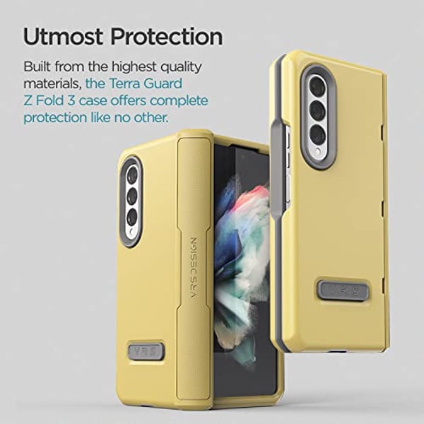 Buy Vrs Design Terra Guard Modern Hinge Protection Designed For Samsung Galaxy Z Fold 3 5g 9983