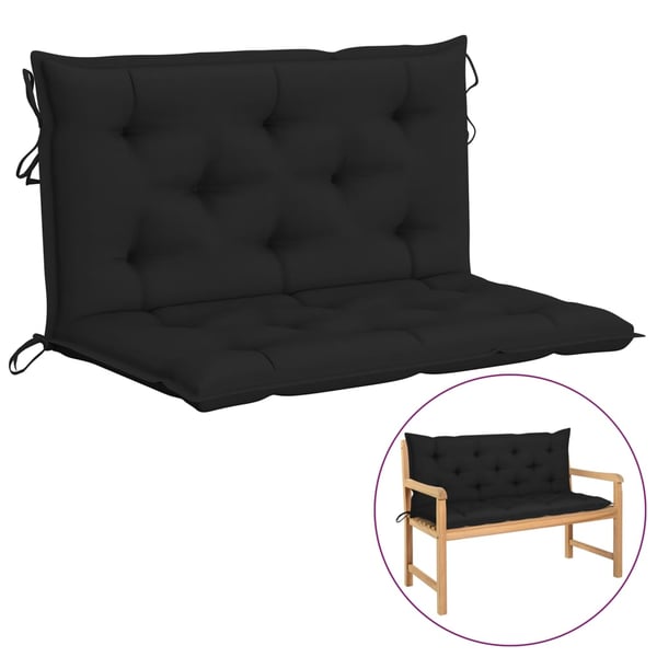 Vidaxl Cushion For Swing Chair Black 100 Cm Fabric