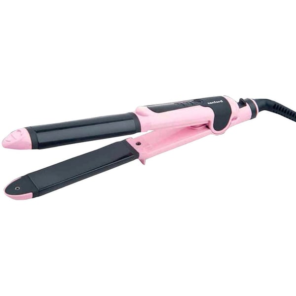 Sanford Hair Straightener With Curler 41 Watts SF9663HSC BS Sanford Hair Straightener With Curler 41 Watts SF9663HSC BS