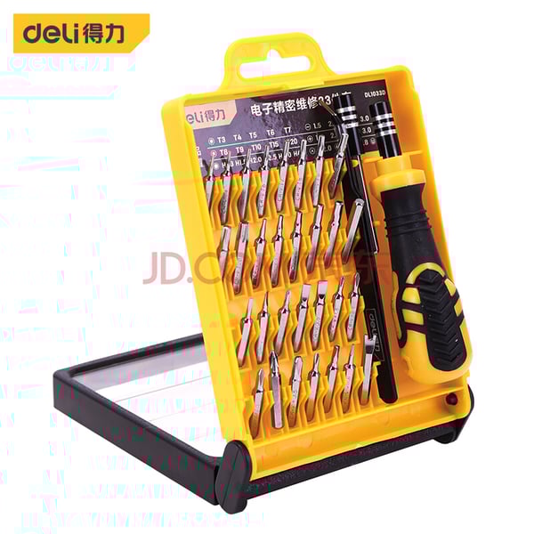 Deli 33 Sets Of Electronic Precision Maintenance, 33Pcs Set, Dl1033D Deli 33 Sets Of Electronic Precision Maintenance, 33Pcs Set, Dl1033D
