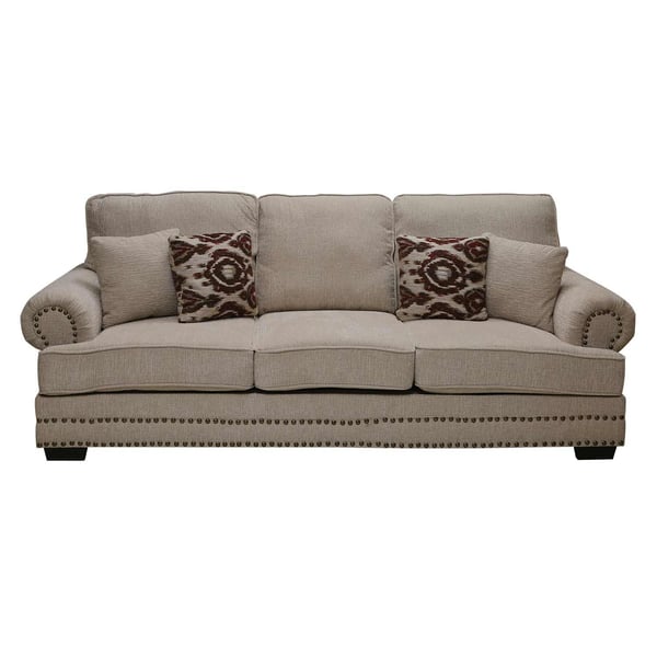 Pan Emirates Josetta (N) 3 Seater Sofa White