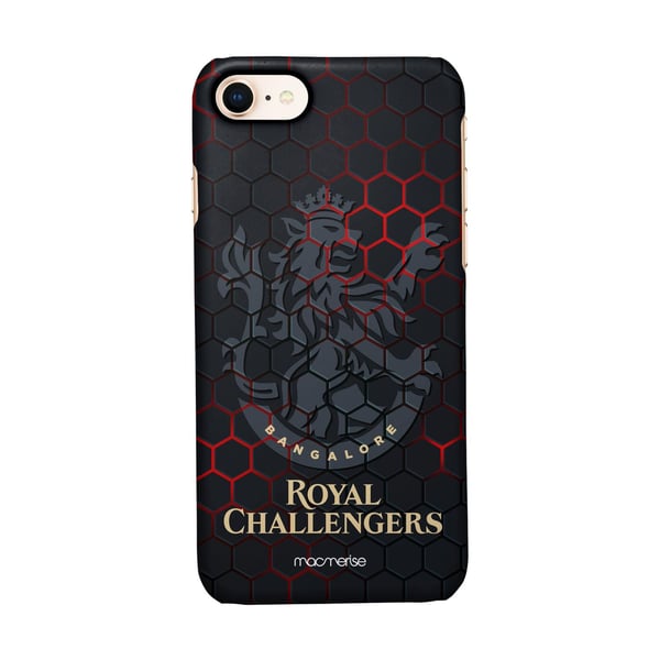 Macmerise Rcb Hex Pattern - Sleek Phone Case For Iphone 8 Macmerise Rcb Hex Pattern - Sleek Phone Case For Iphone 8