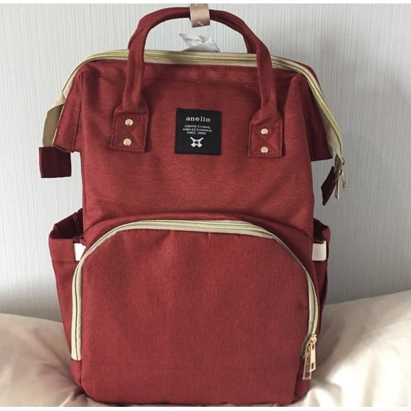Buy Pikkaboo Anello Diaper Bag Maroon Online In Uae Sharaf Dg
