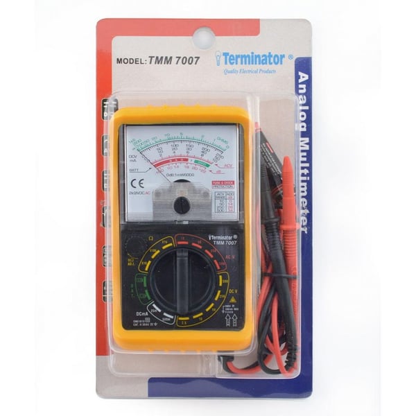Terminator Analogue Multimeter TMM 7007 Terminator Analogue Multimeter TMM 7007