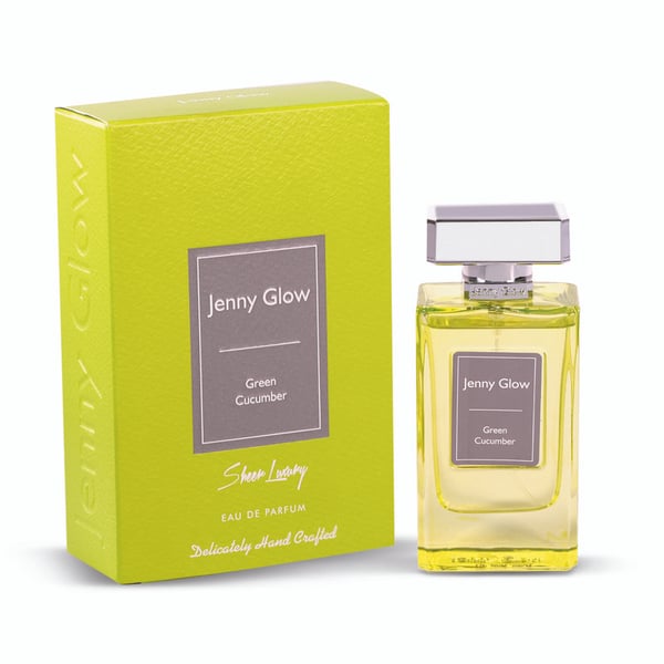 Jenny Glow Green Cucumber for Unisex, Pure Perfume, Eau De Parfum 80ml Grey, from House of Sterling