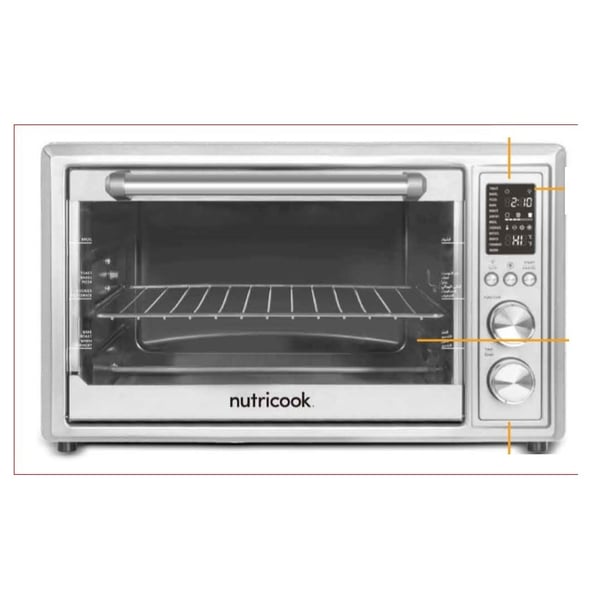Buy Nutricook Smart Air Fryer Oven 30 Litres NCSAFO30 Online in UAE