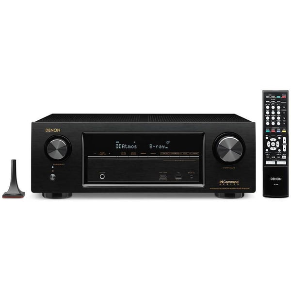 Denon AVRX3300W AV Receiver Black Denon AVRX3300W AV Receiver Black