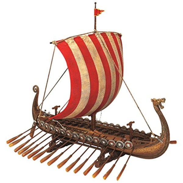Design Toscano Drekar The Viking Longship Collectible Museum Replica Statue, 13 Inch, Full Color Design Toscano Drekar The Viking Longship Collectible Museum Replica Statue, 13 Inch, Full Color